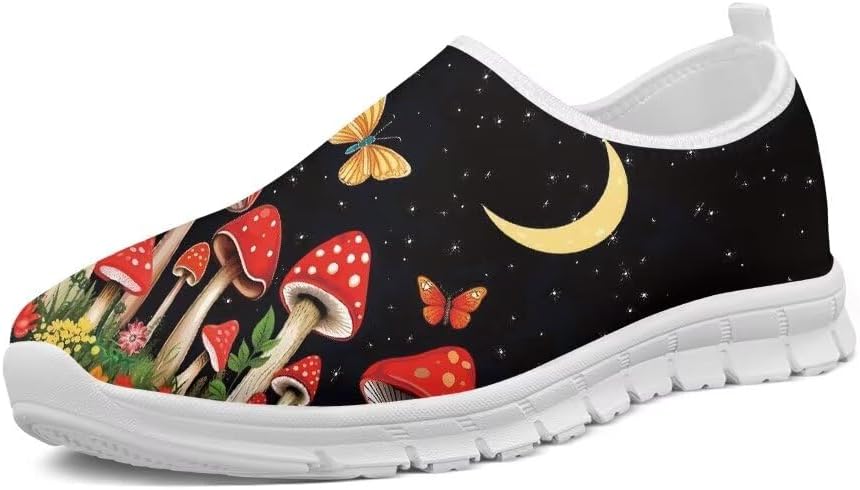 

Кроссовки Forchrinse Bee Daisy для ходьбы, унисекс, красный