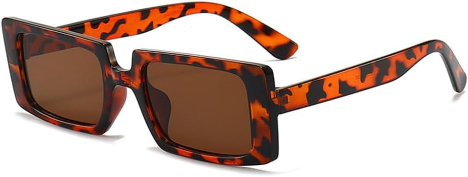 

Мужские и женские солнцезащитные очки в форме прямоугольника, небольшие, квадратной формы, для отдыха, модные женские солнцезащитные очки с защитой от УФ-излучения UV400 MUTYNE, A5