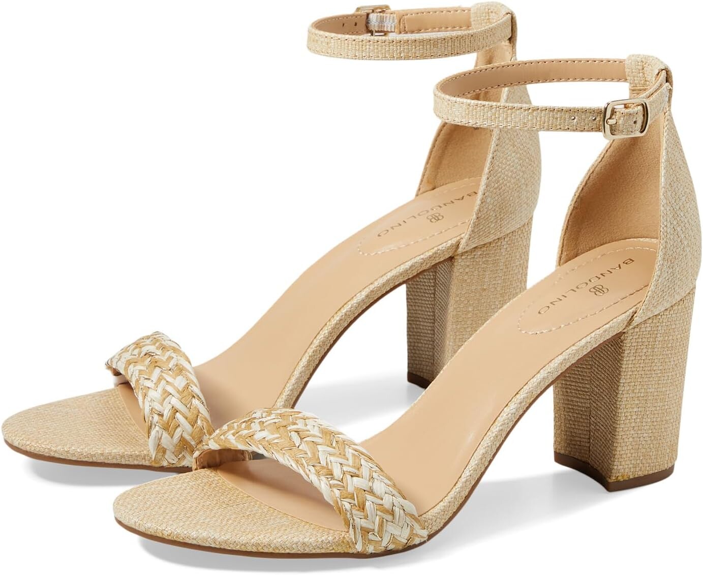 Туфли Bandolino Armory, цвет Light Natural Woven Multi