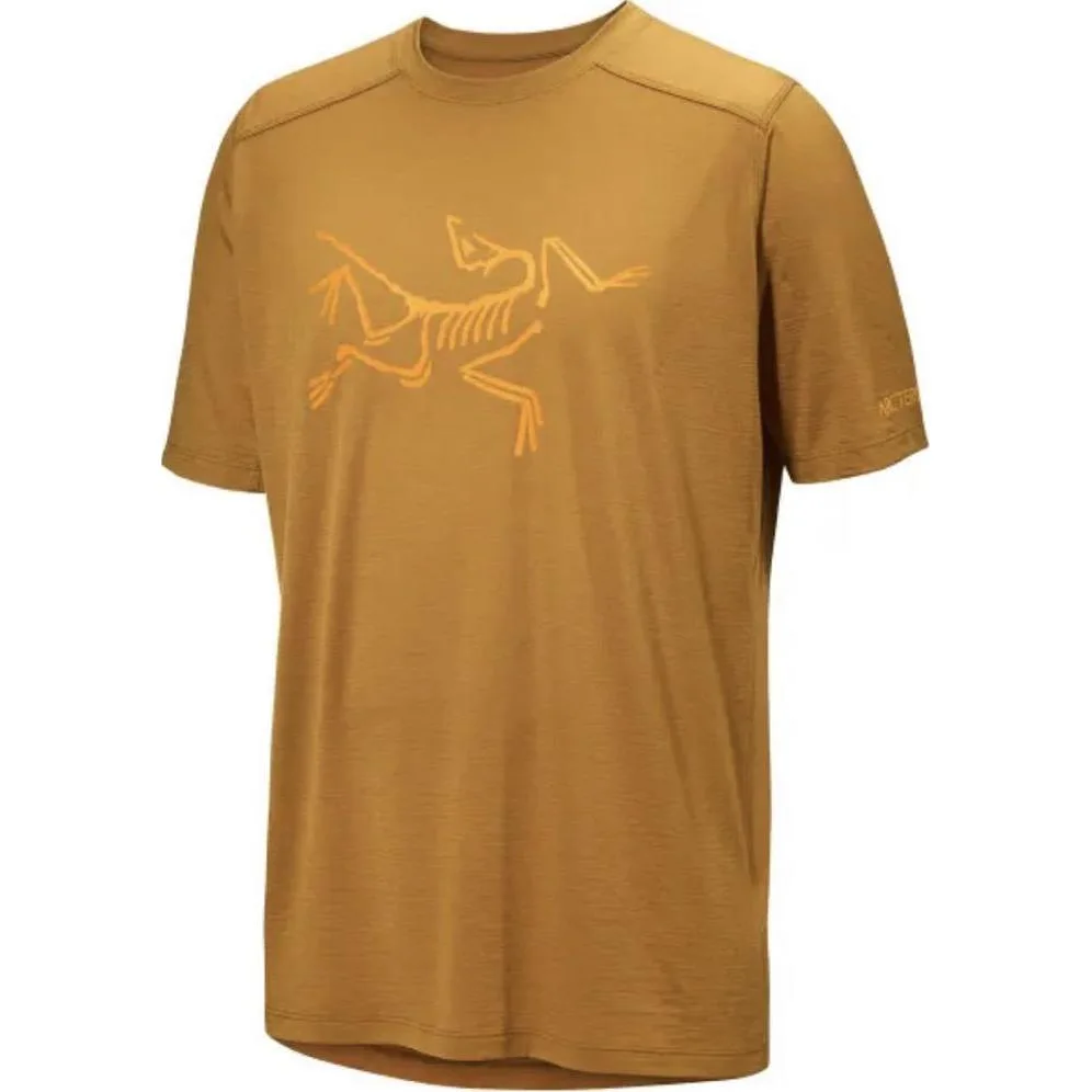 Футболка Arc'teryx Ionia из мериносовой шерсти с логотипом, Yukon Yellow/Yukon