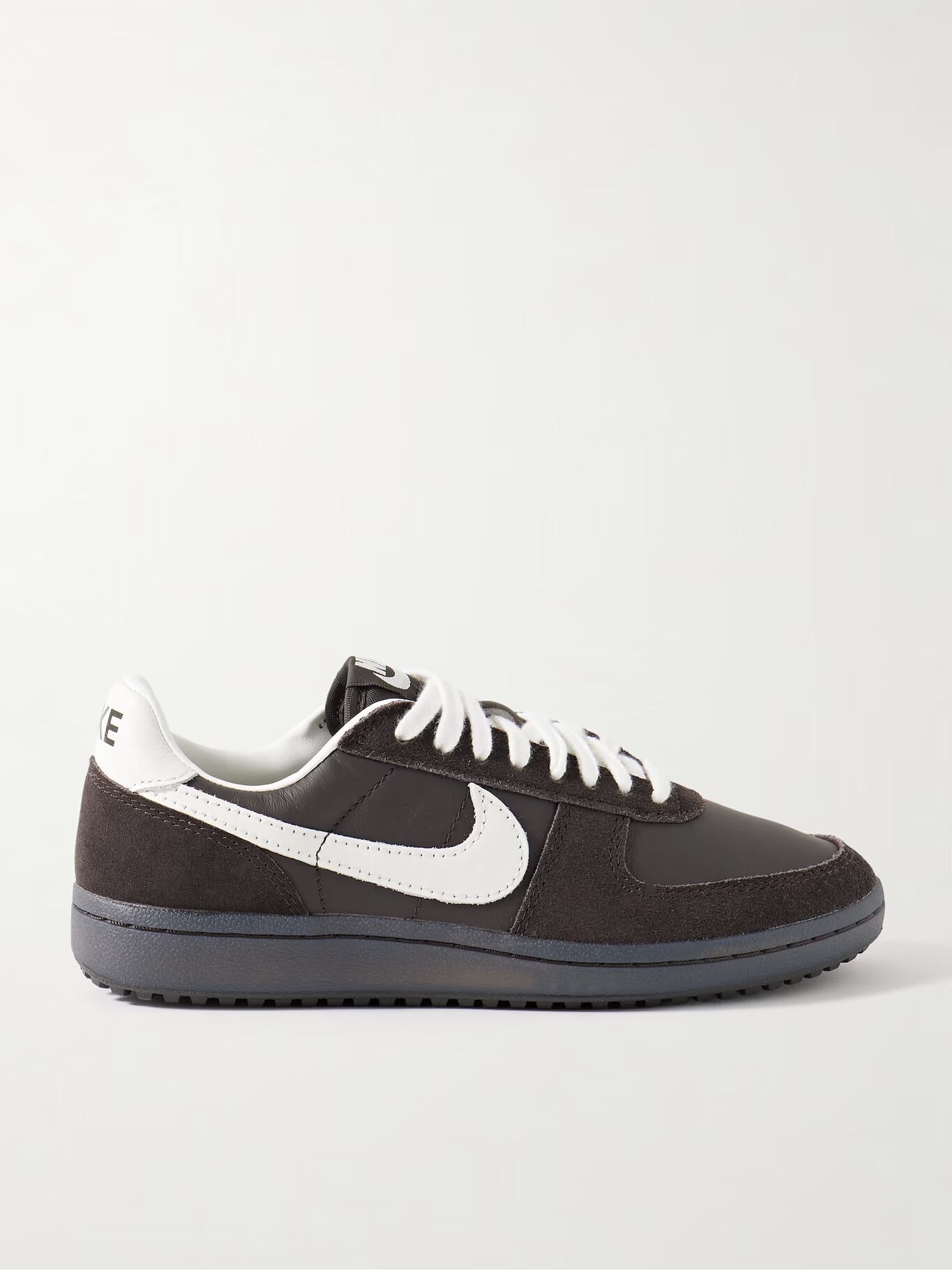 Кроссовки Field General 82 из кожи и замши NIKE, коричневый — фото 3