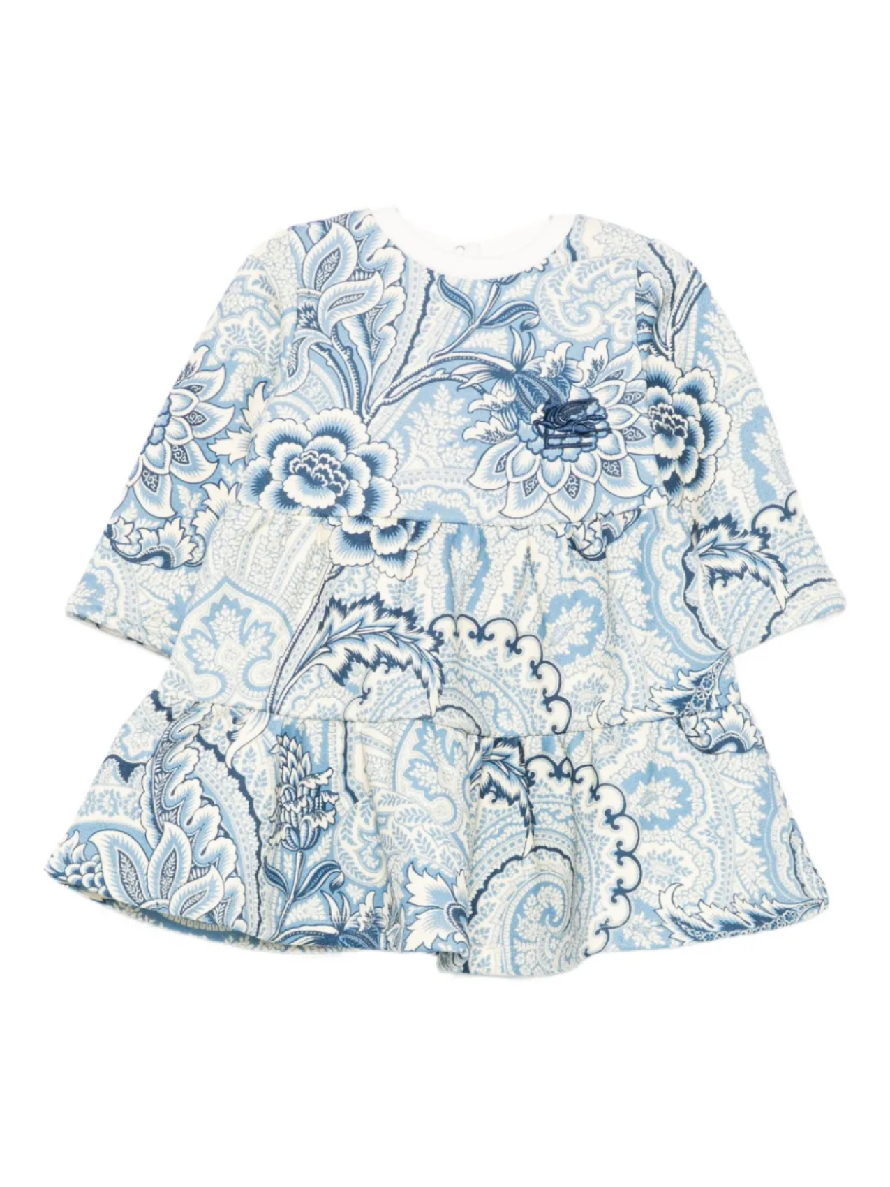 

Платье ETRO KIDS с принтом пейсли, нейтральный