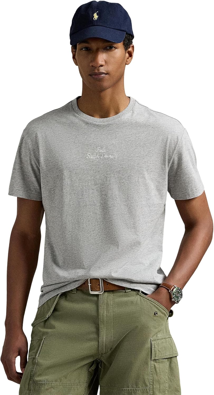 

Мужская футболка POLO RALPH LAUREN Classic Fit с логотипом, Andover Heather