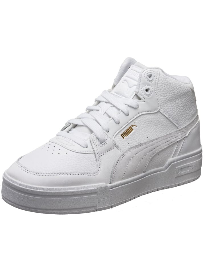 

Кроссовки на шнуровке Puma, цвет white teamgold