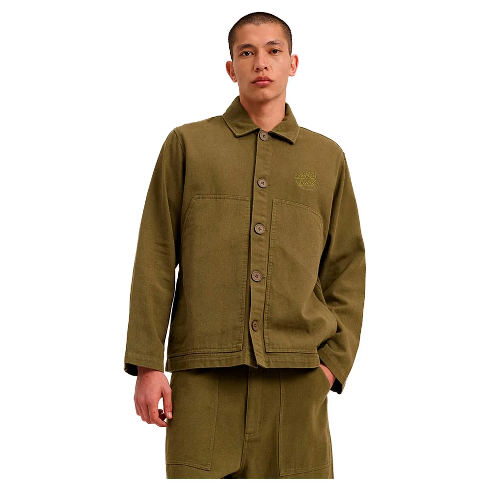 

Куртка Santa Cruz Opus dot workwear, зеленый