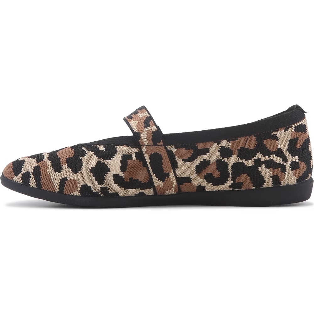 Регулируемые туфли Мэри Джейн Cleo Walk Skechers, цвет leopard — фото 3