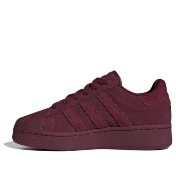 Кроссовки суперзвезда xlg Adidas, бордовый