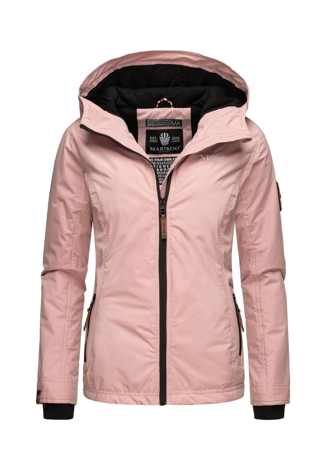 

Переходная куртка ежевика MARIKOO, цвет Powder Rose