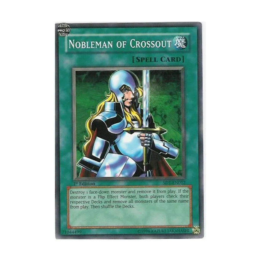

CCG Дворянин Crossout (Обычный), Yu-Gi-Oh - Structure Deck - Dragon's Roar - Singles