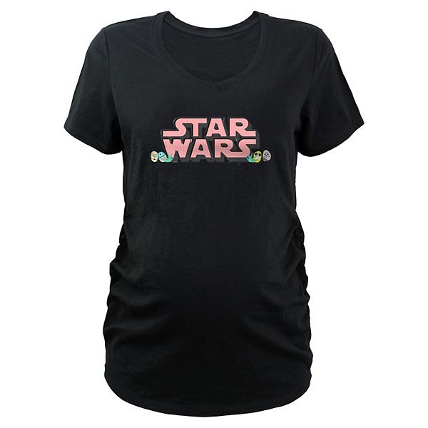 

Футболка с принтом пасхальных яиц для беременных Star Wars