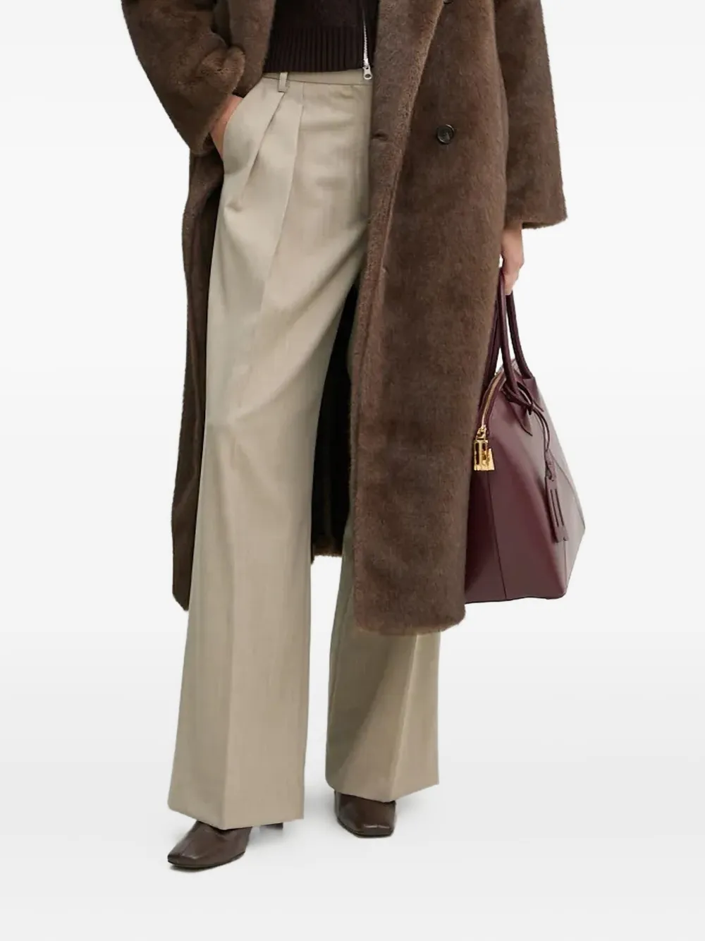 

Брюки Enzo со складками Day Birger Et Mikkelsen, нейтральный