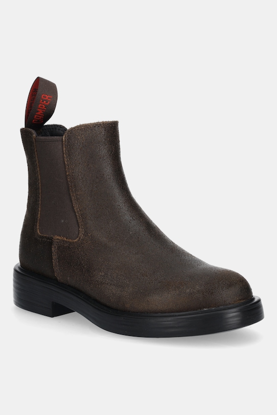 Ботинки женские Camper Dean из нубука, коричневый