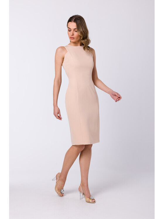 

Коктейльное платье regular fit Stylove, бежевый