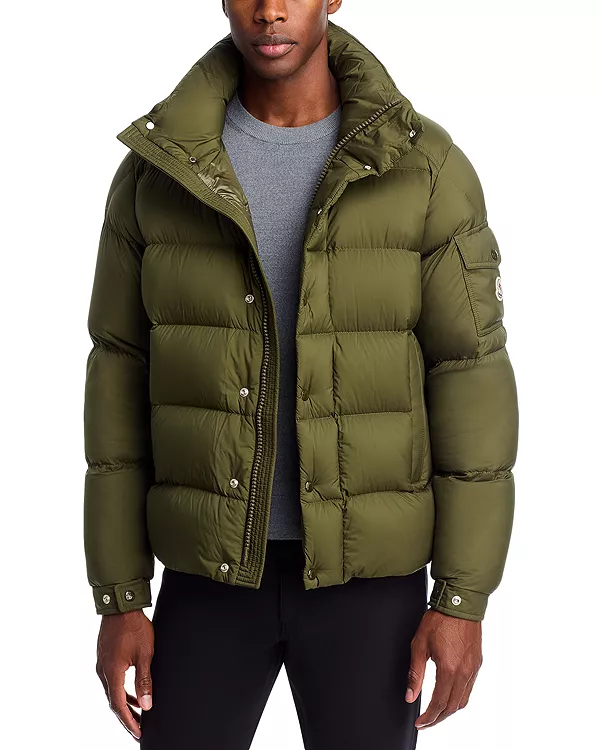 Пуховая куртка Maya 70 с капюшоном, короткая Moncler, зеленый — фото 3