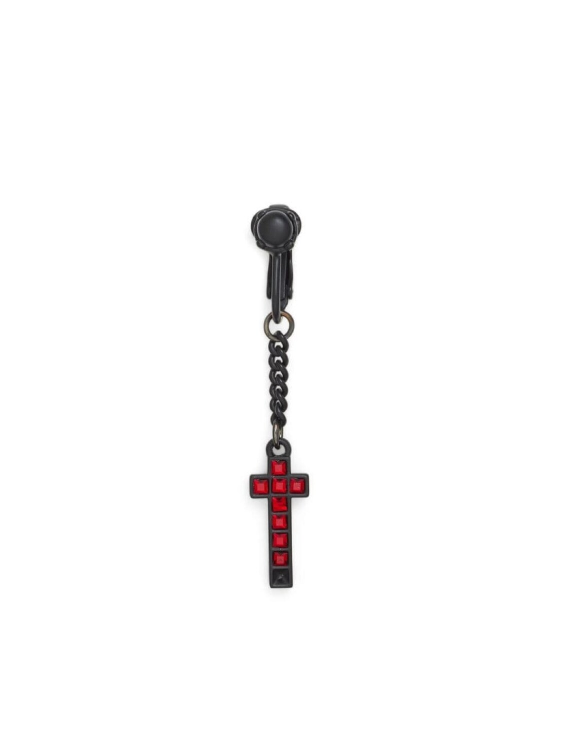 

DSQUARED2 серьга-клипса Jesus, черный