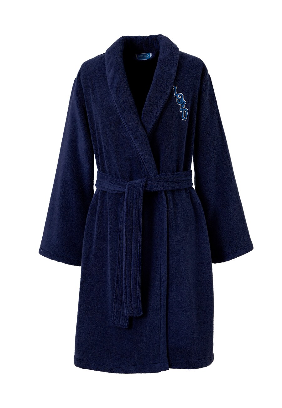 

Халат Kenzo Home Long Bathrobe, синий