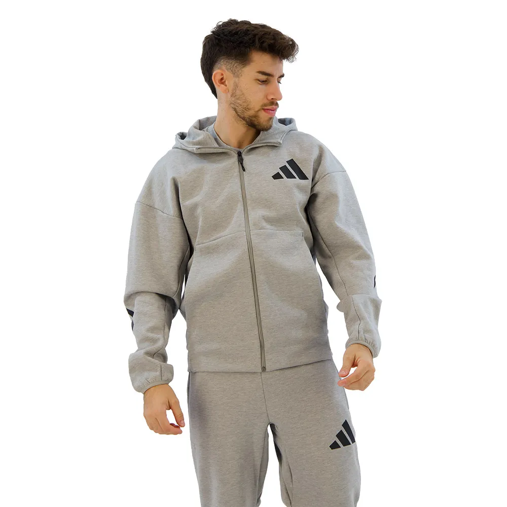 

Толстовка adidas New Z.N.E full zip, серый