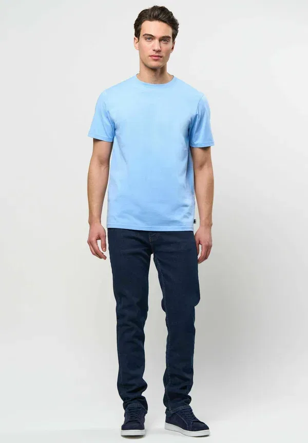 Футболка Umelias basic t-shirt U.S. Polo Assn., спокойный синий — фото 2