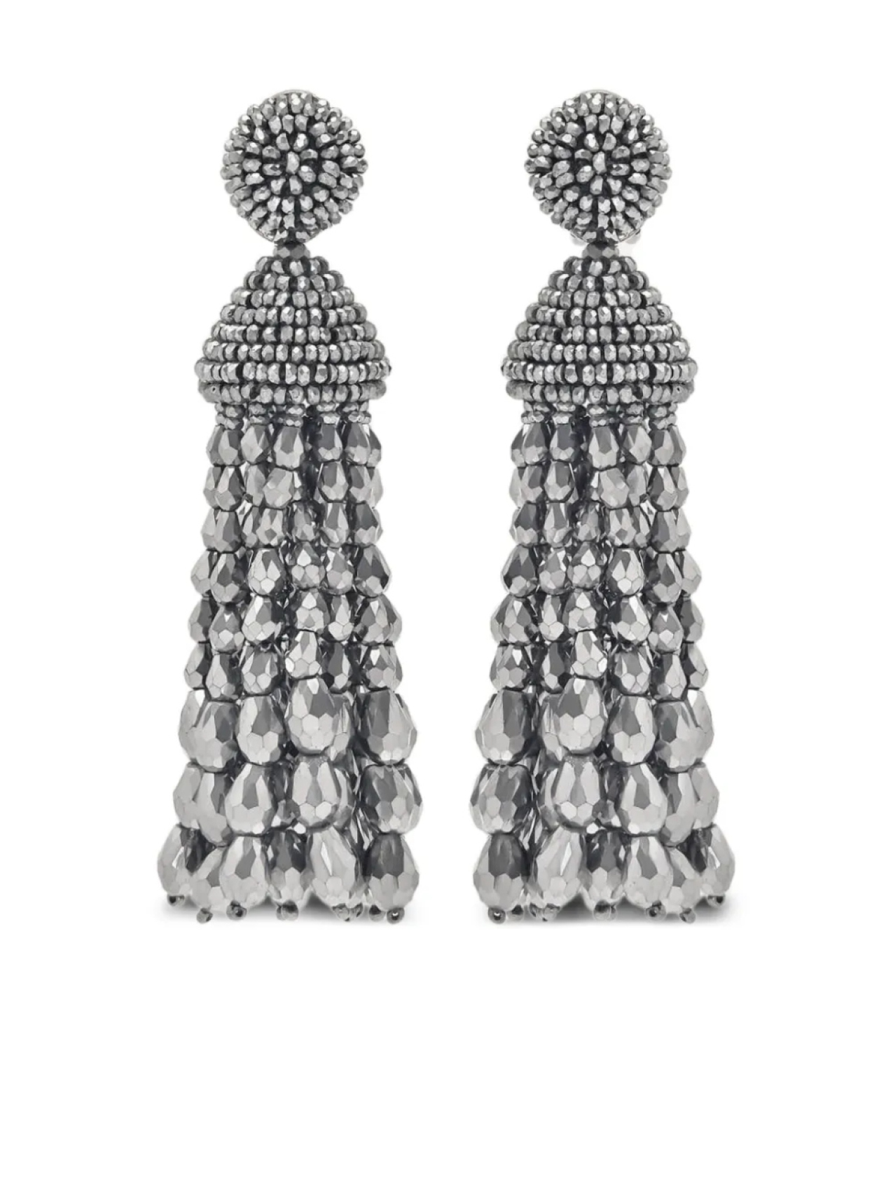 

Oscar de la Renta серьги Chandelier, серебряный