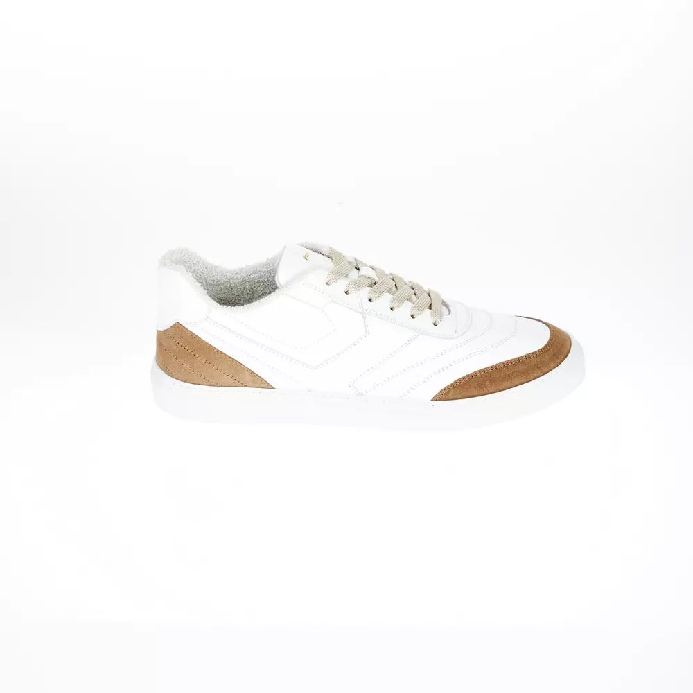 

Белые кожаные мужские кроссовки Pantofola d'Oro