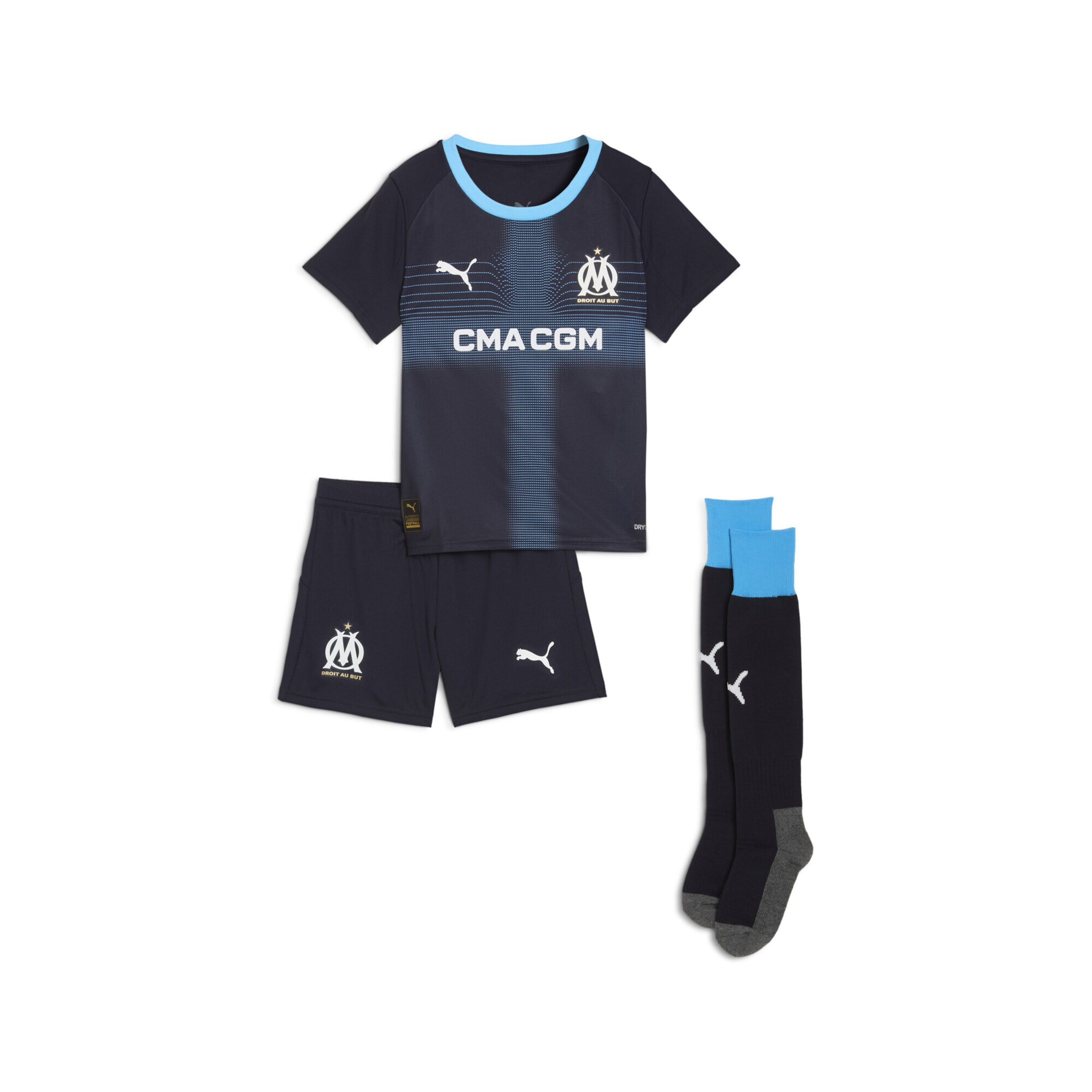 PUMA Набор 'Olympique de Marseille 25/26' в синем и голубом цветах