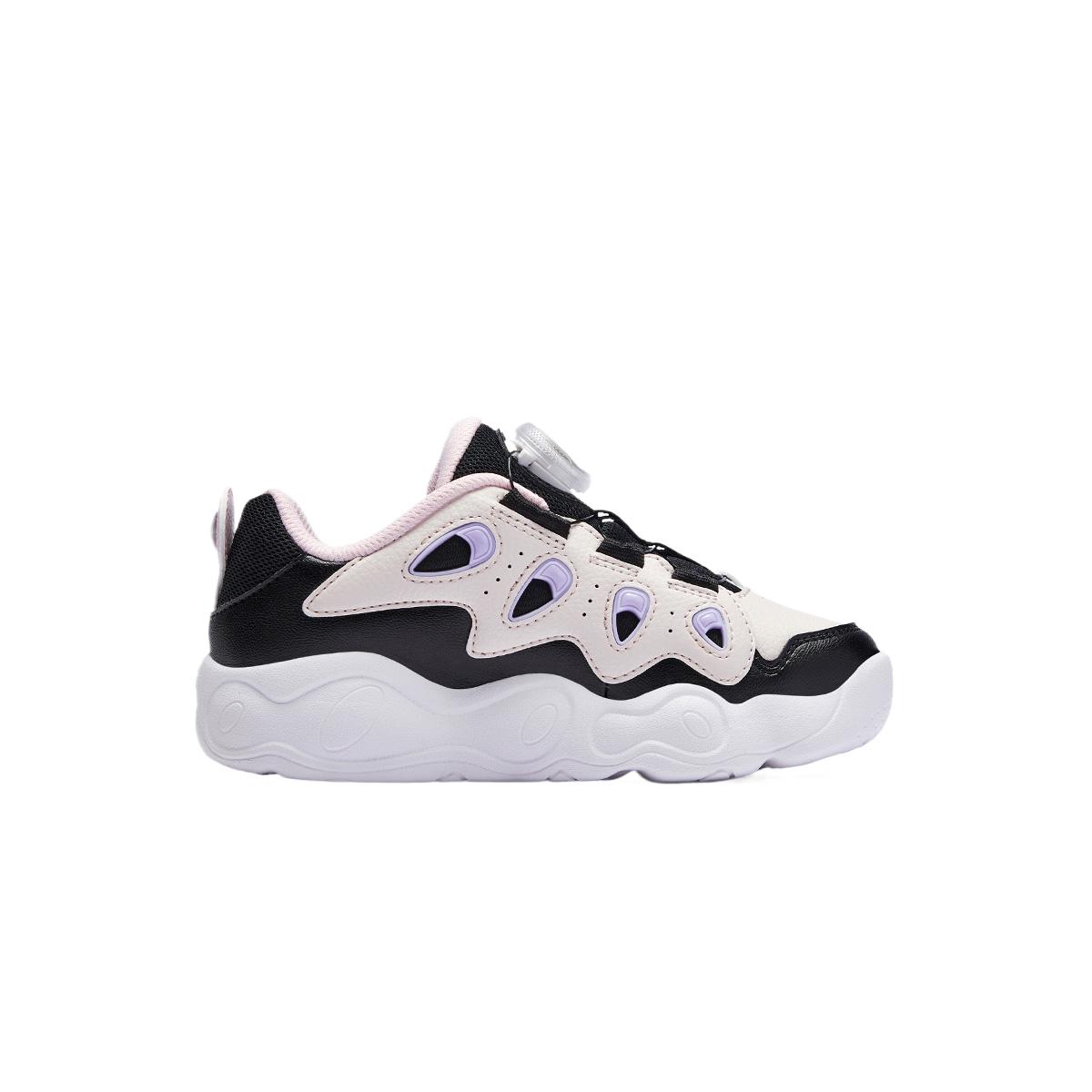 FILA KIDS Спортивные кроссовки Fused Cracked Light устойчивые к истиранию дышащие низкие детские повседневные обувь black/light purple детские — фото 3