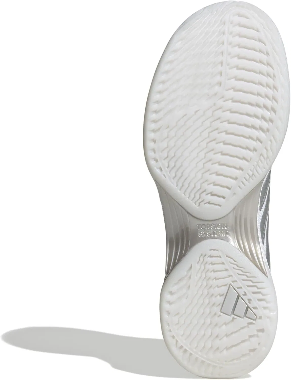 Кроссовки теннисные Avacourt 3, adidas, White/Silver Metallic/Dash Grey — фото 3