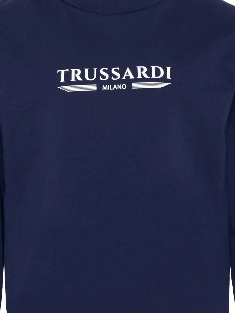 Футболка с длинным рукавом Trussardi Junior, синий — фото 3