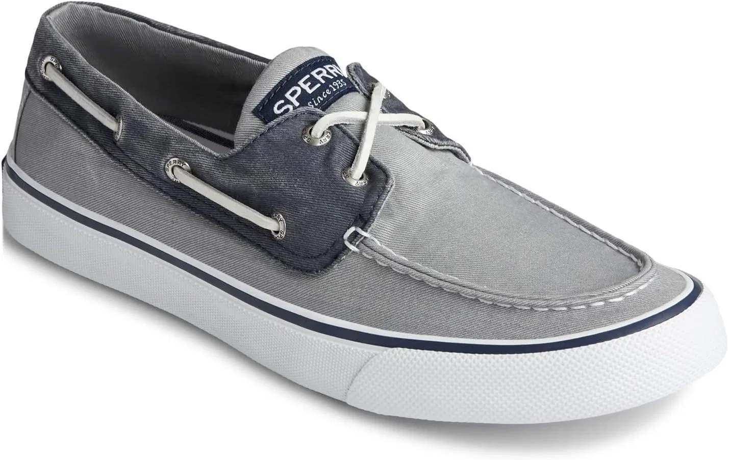 Мужские кроссовки Sperry Bahama 2-Eye, Grey Navy — фото 2