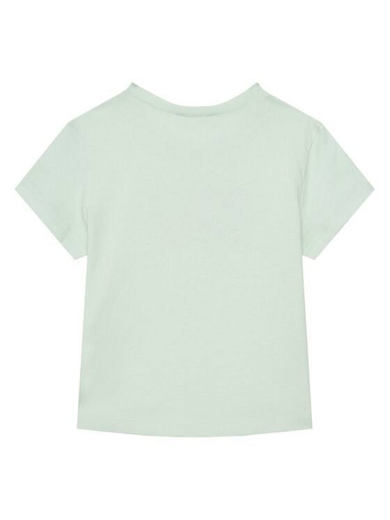Футболка обычного кроя 3I1XG10HU United Colors Of Benetton, зеленый — фото 2