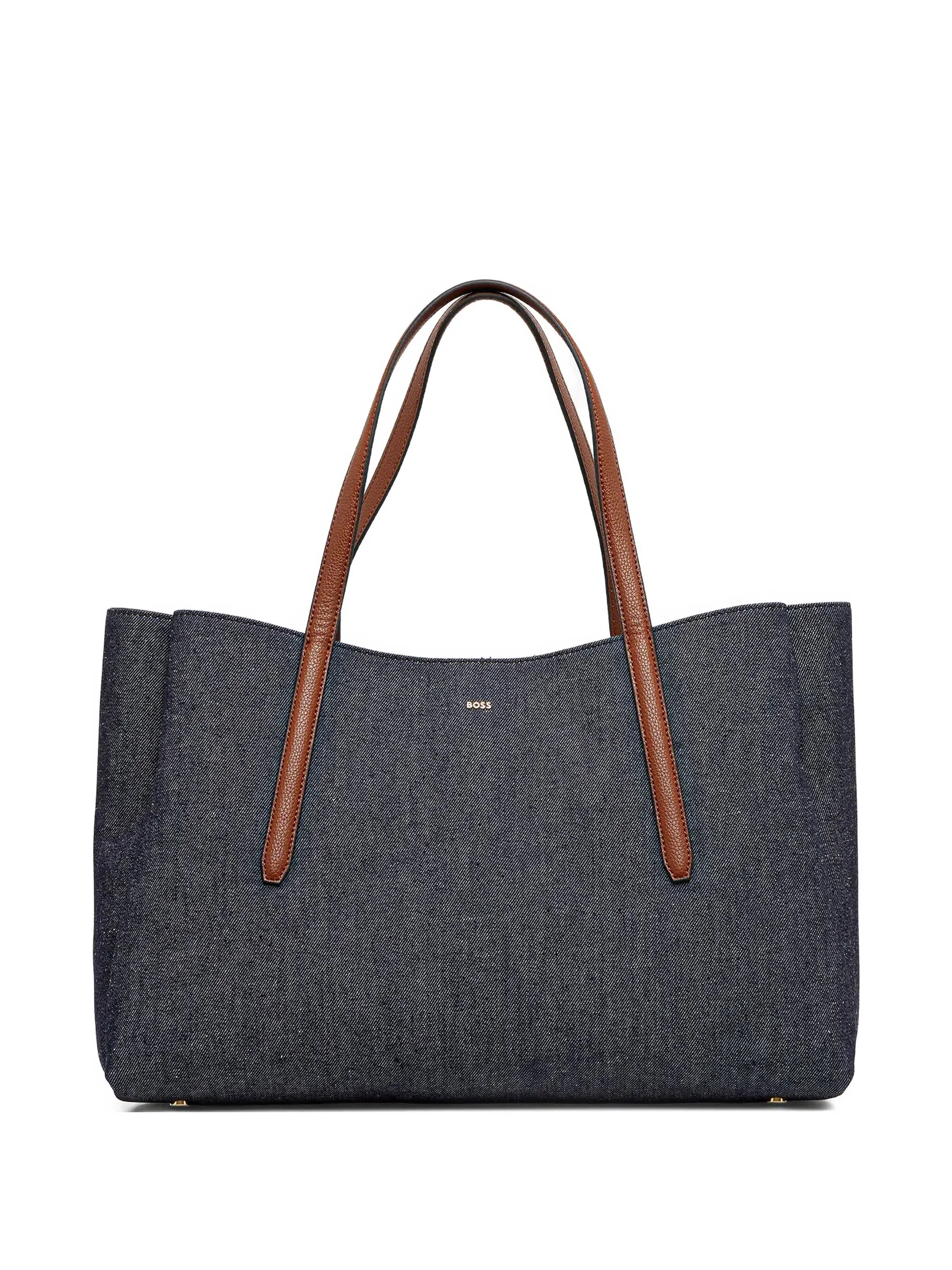 

Джинсовая сумка-тоут Boss, синий