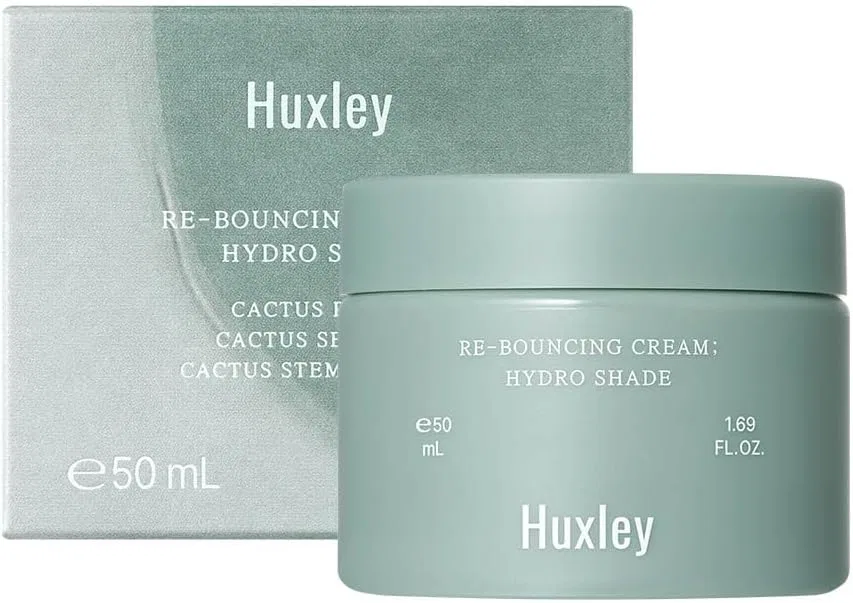 Крем для лица Huxley — Дневной Haxley Rebounding Cream Hydroshade с кактусом PDRN и NMN, 50 мл