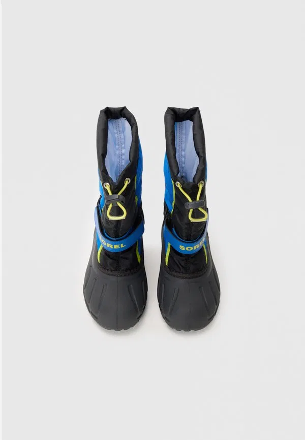 Зимние ботинки flurry Sorel, Black/Super Blue — фото 4