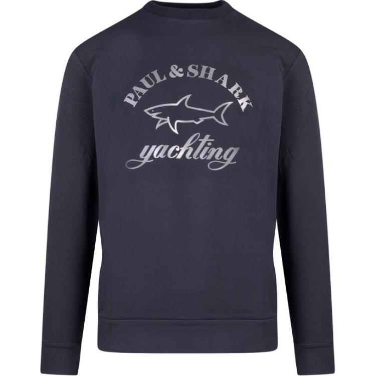 

Темно-синий яхтенный свитшот Paul & Shark Мужской