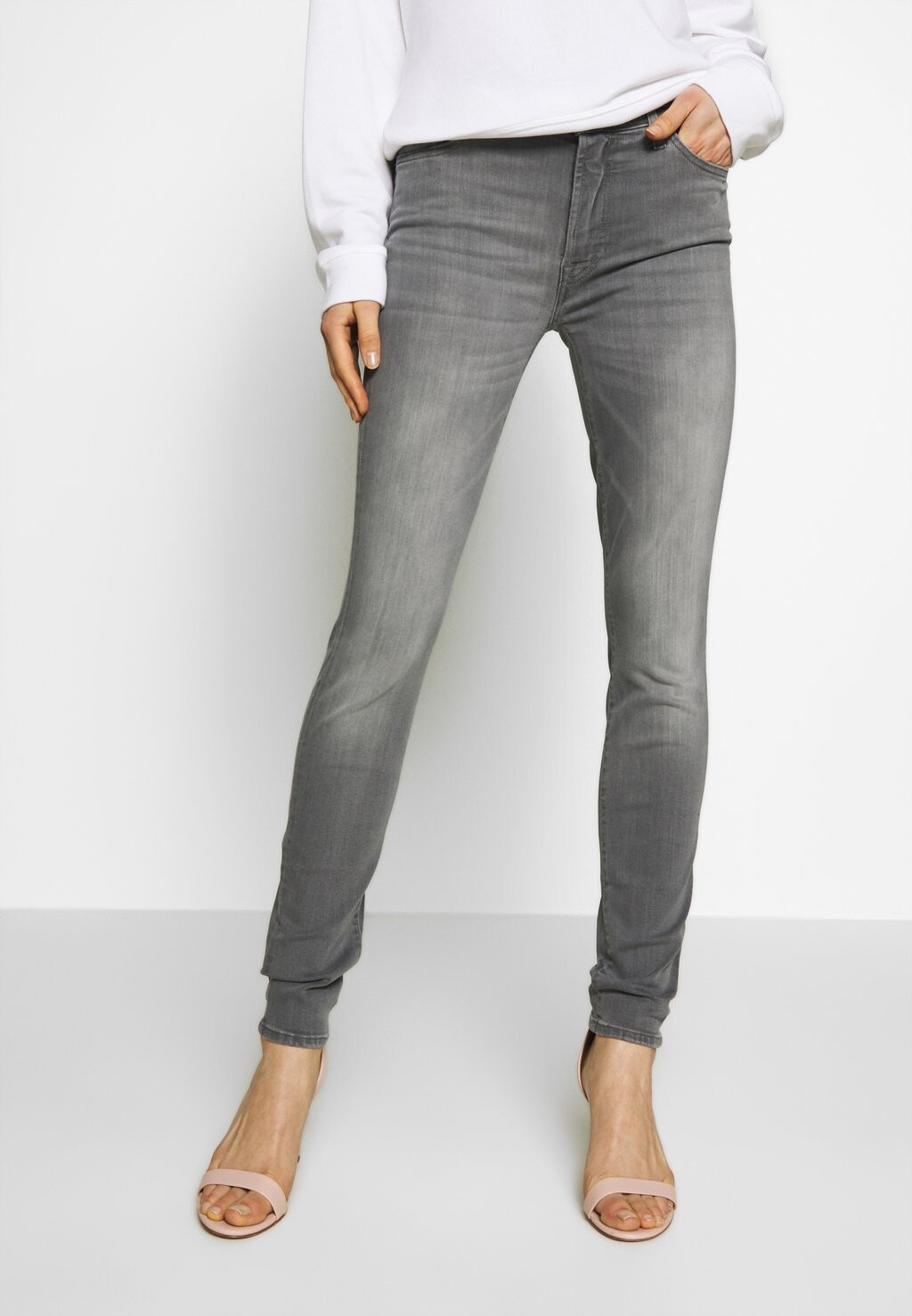 

Джинсы Skinny Fit ILLUSION LUXE BLISS 7 for all mankind, серый