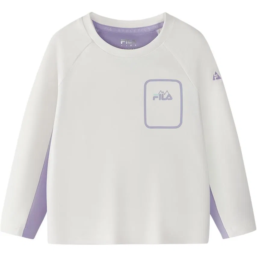 Футболка Coconut Milk White, детская, 3-7 лет FILA KIDS