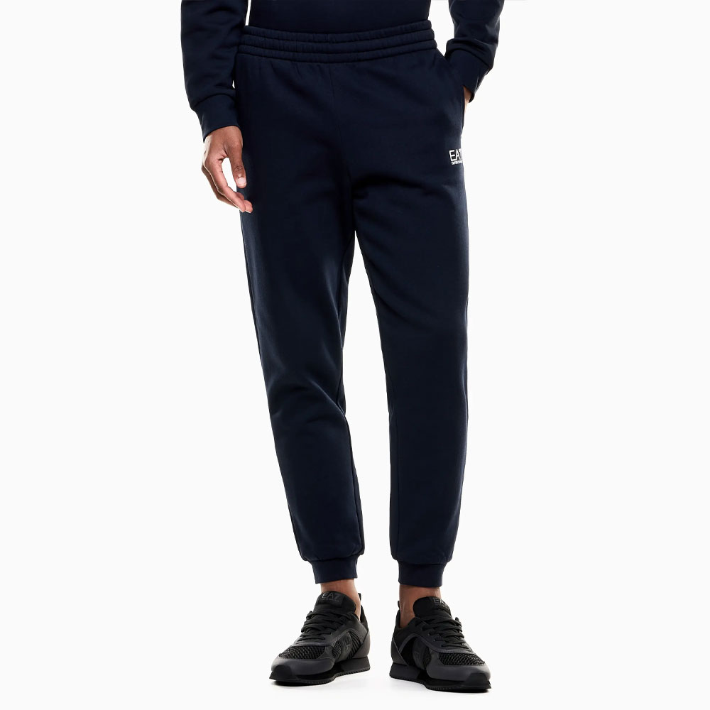 EA7 Вязаные спортивные штаны мужские EMPORIO ARMANI, синий — фото 3