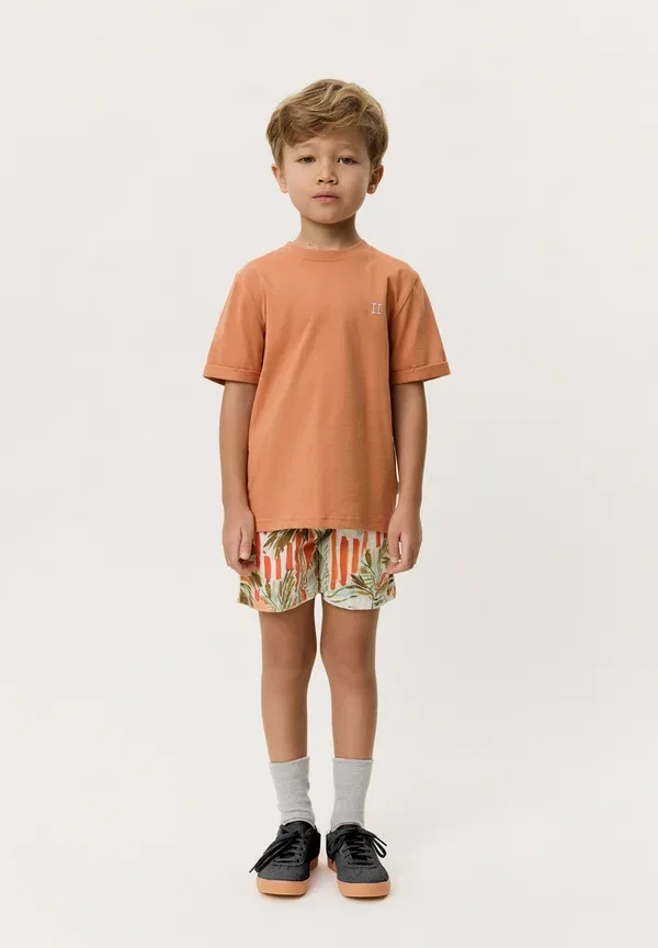Футболка Les Deux Core Contrast Basic T-Shirt, сырая сиена оранжевый — фото 2