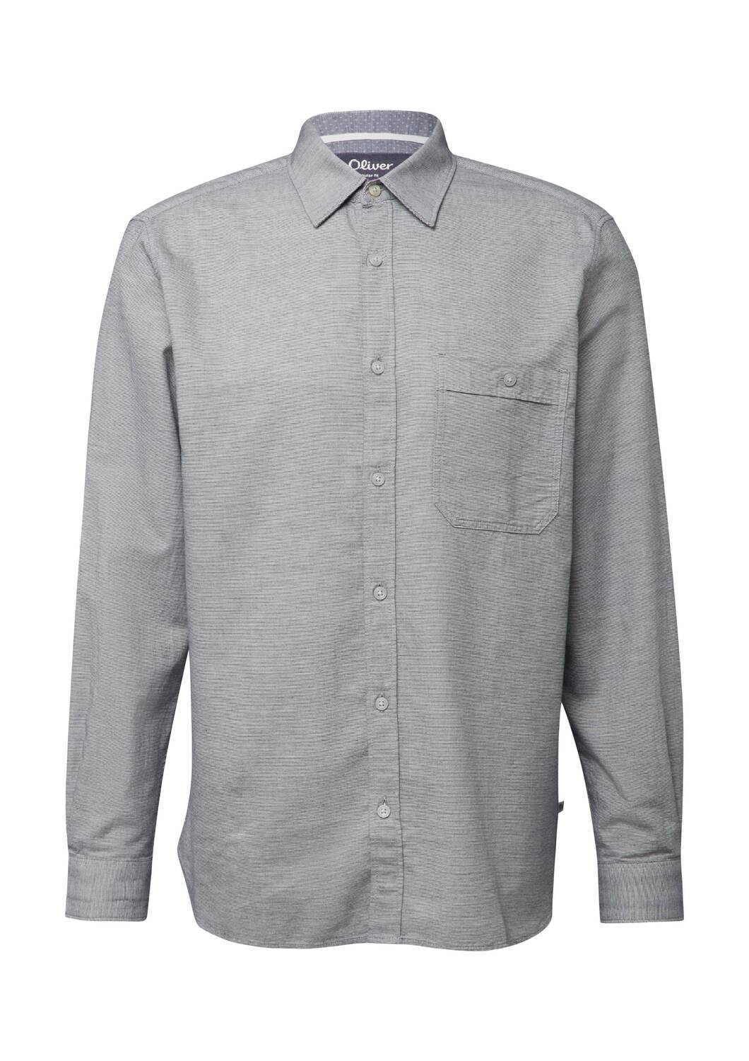 

s.Oliver Рубашка на пуговицах Regular fit в цвете Marine Blue