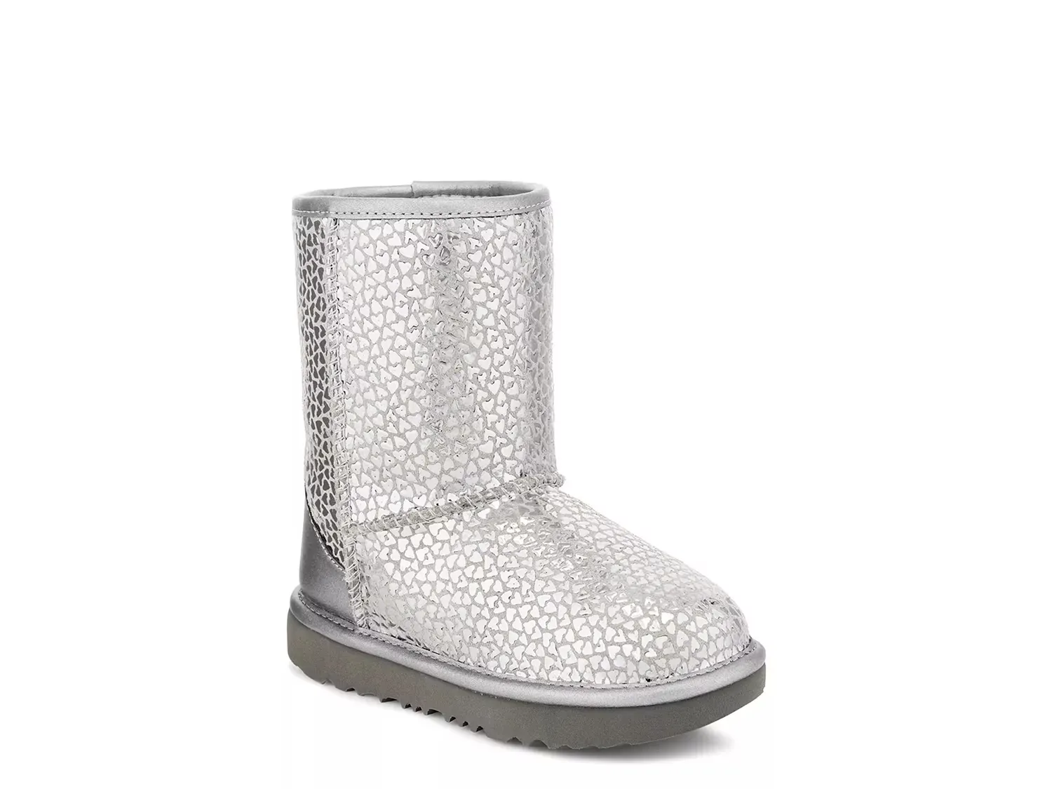 

Классические II Ботильоны - детские Ugg, Silver Metallic
