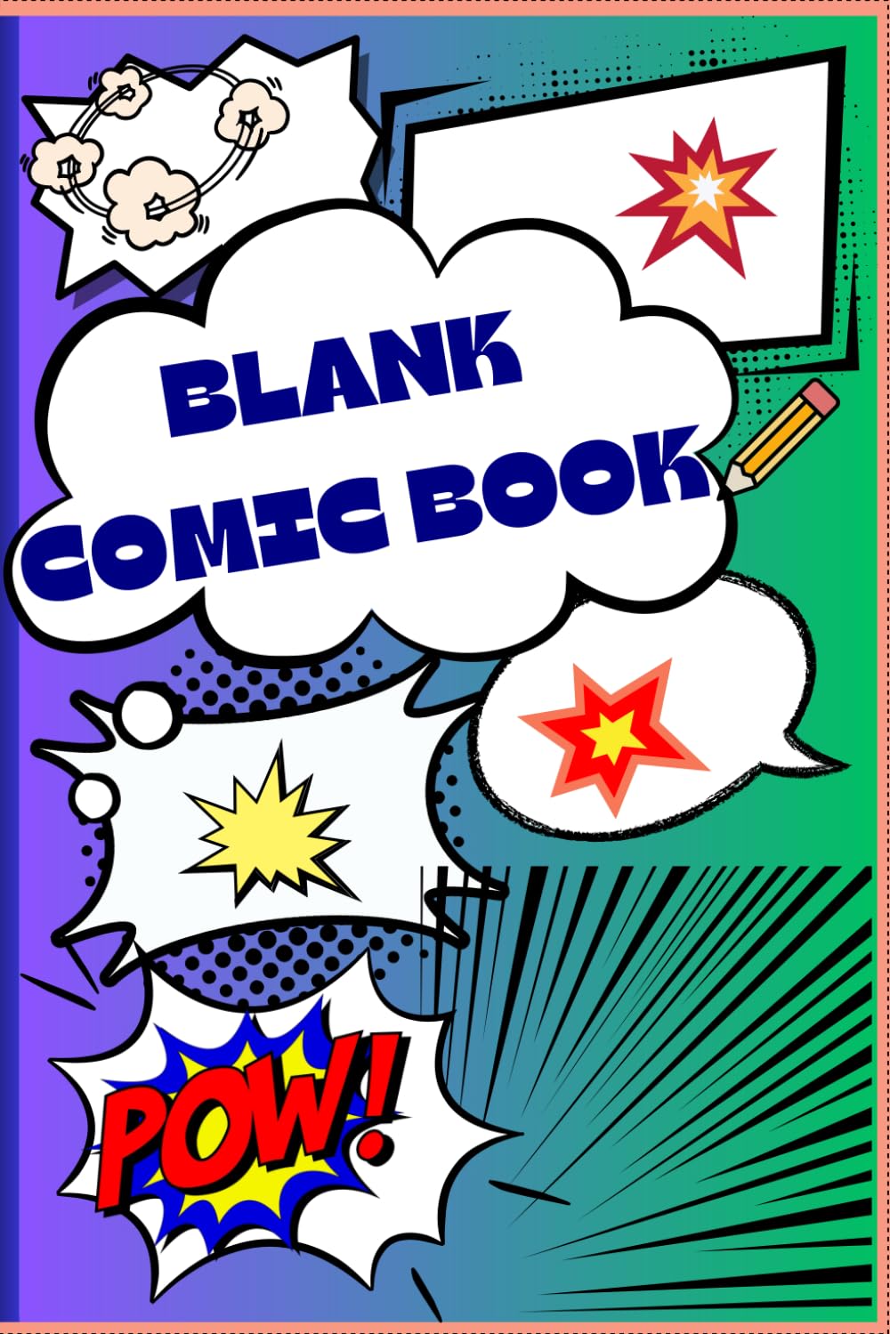 

"Sketchy Adventures: A [blank comic Book] for Creative Minds": "Unleash Your Imagination with this Unique Blank Comic Book for Artists of All Ages" (Independently published)