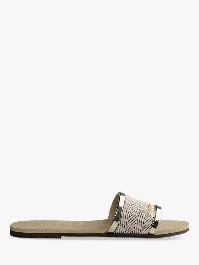 

Сандалии Havaianas Trancoso Slider, цвет sand/grey