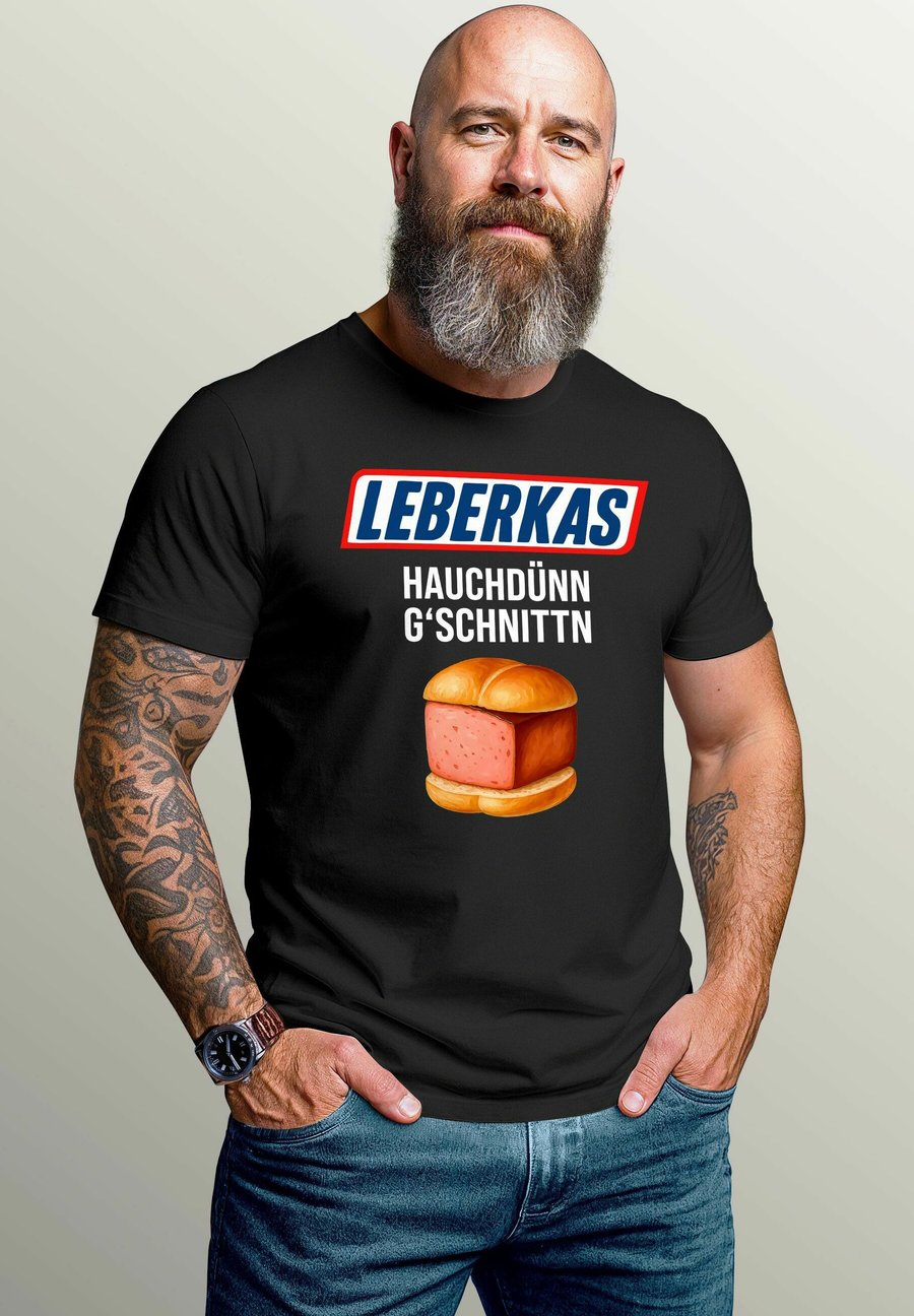 

Футболка MoonWorks FÜR DAS OKTOBERFEST LEBERKAS HAUCHDÜNN GESCHNITTEN FUN, Schwarz/Black, Черный, Футболка MoonWorks FÜR DAS OKTOBERFEST LEBERKAS HAUCHDÜNN GESCHNITTEN FUN, Schwarz/Black