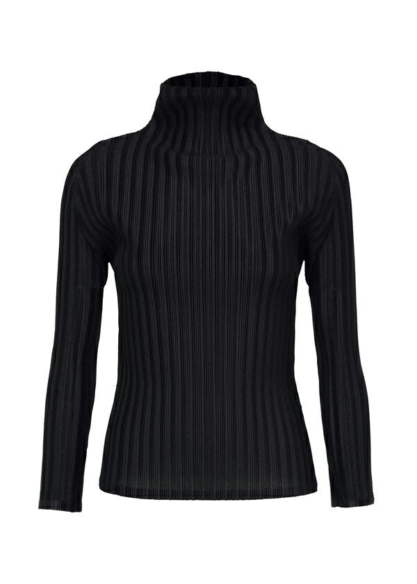 

Топ rib pleats basics Pleats Please Issey Miyake, черный
