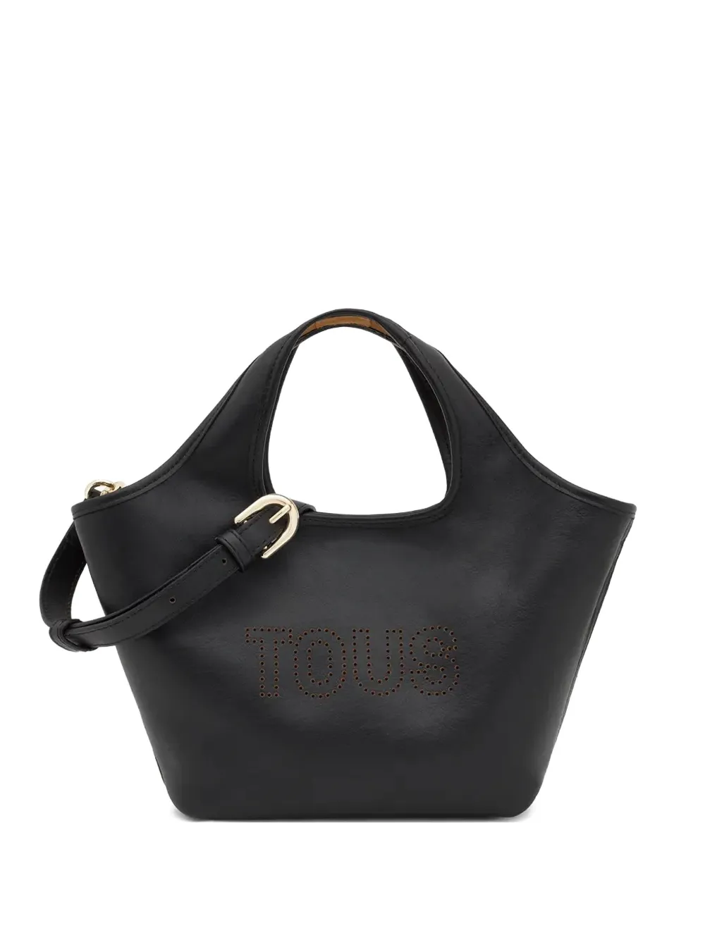 

Маленькая сумка-тоут с логотипом TOUS, черный