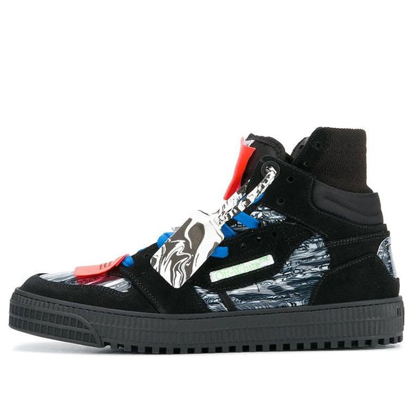 

Кроссовки off-court high 'black optical white' Off-White, черный