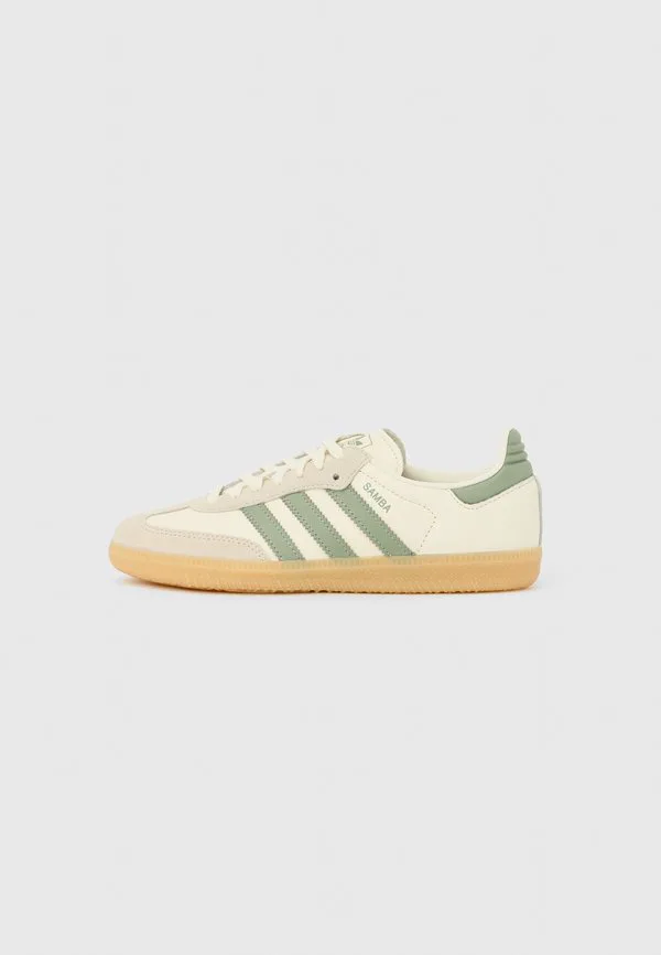 Кроссовки унисекс samba og Adidas Originals, Off-White/Silver Green/Gum