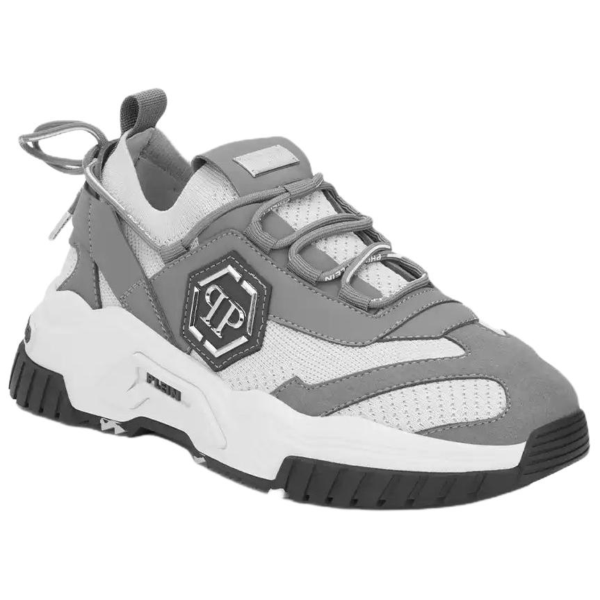 PHILIPP PLEIN Кроссовки Low Top Casual Unisex Gray — фото 4