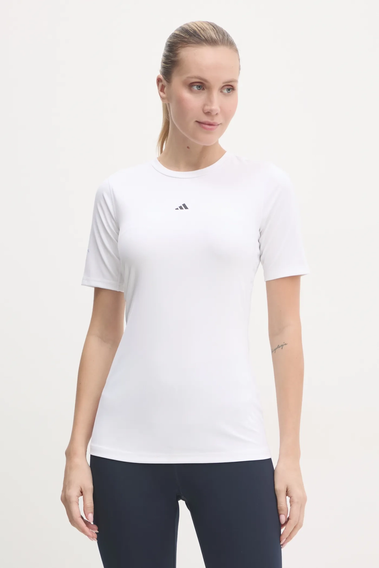

Тренировочная футболка Techfit adidas Performance, бежевый