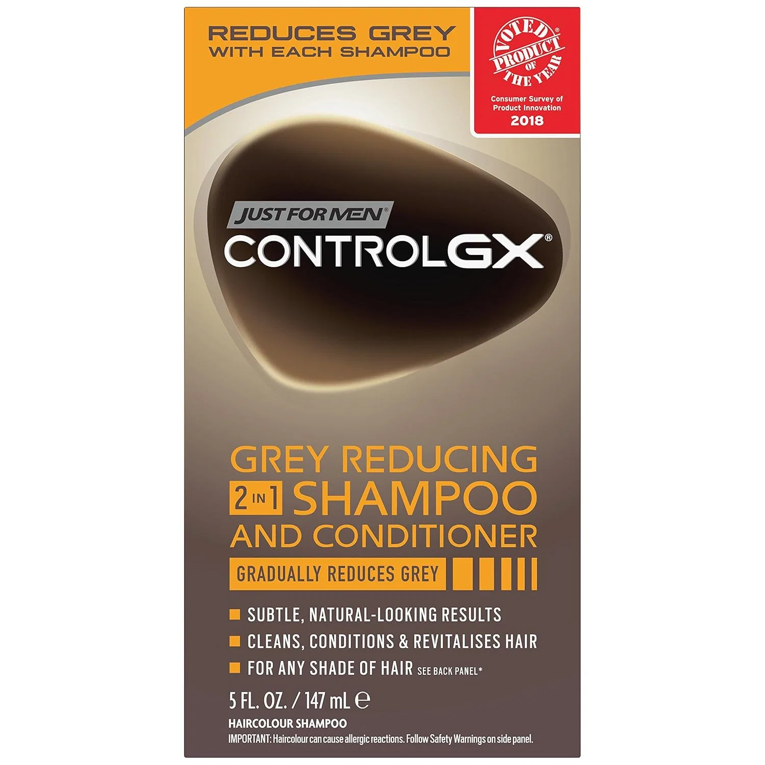 Шампунь-кондиционер 2-в-1 Just For Men Control GX, 147 мл Just For Men